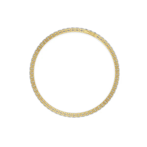 8 Pointer Queen Lab Diamond Tennis Bracelet