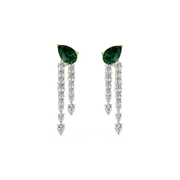 Empress Dewdrop Lab Grown Diamond Necklace Set