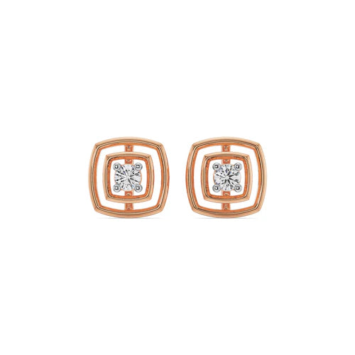 Square Brilliance Lab Grown Diamond Studs