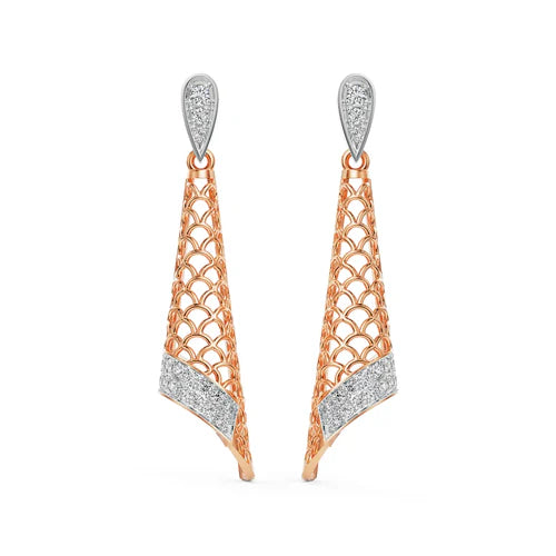 Lab-Grown Opulent Diamond Drop Earrings