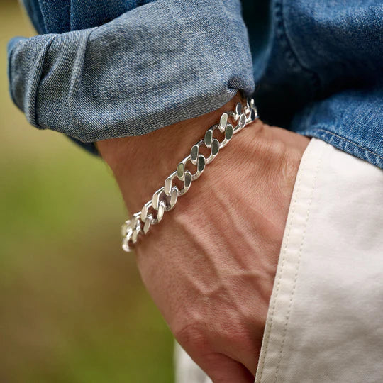 Silver men Bracelet