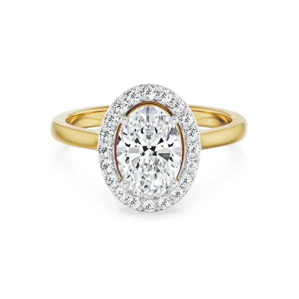 Ivana Halo Engagement Ring