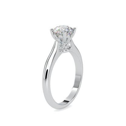 Silver Engagement Ring