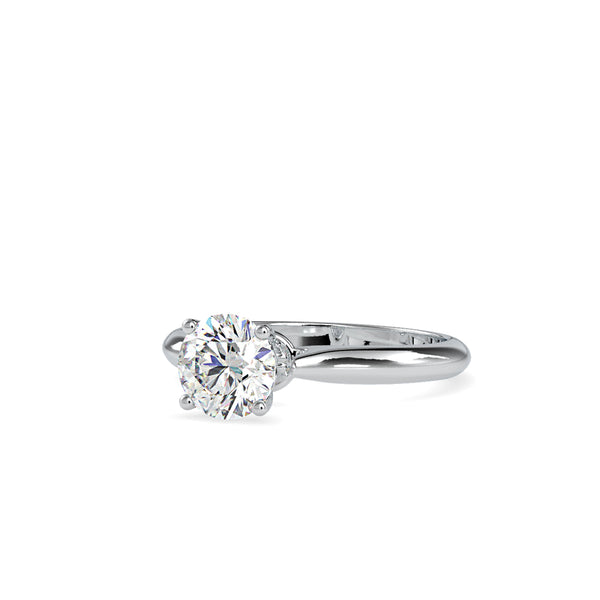 Silver Engagement Ring