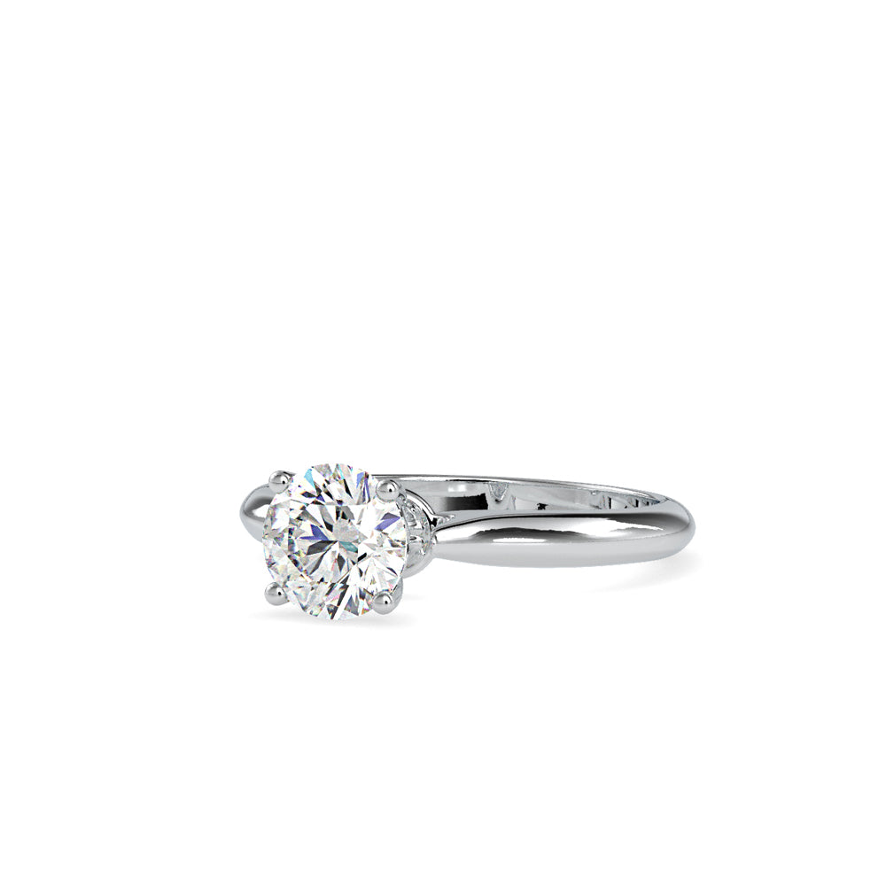 Silver Engagement Ring