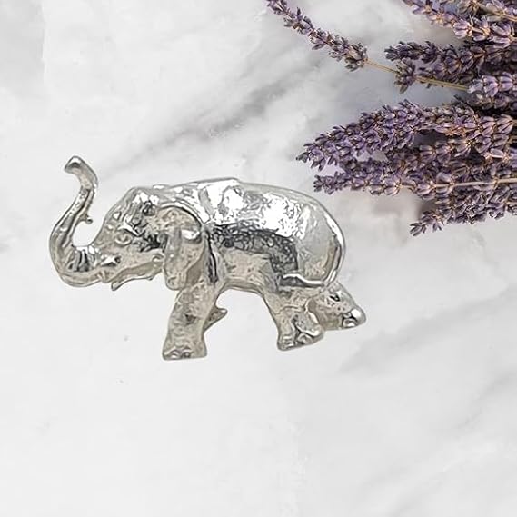 Silver Small Elephant