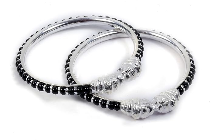 Silver Bangle Nazariya for Baby Boy/Girl