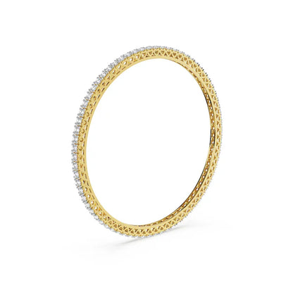 Classic Charm Lab Grown Diamond Bangle