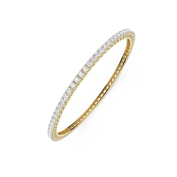Classic Charm Lab Grown Diamond Bangle