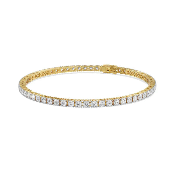 8 Pointer Queen Lab Diamond Tennis Bracelet