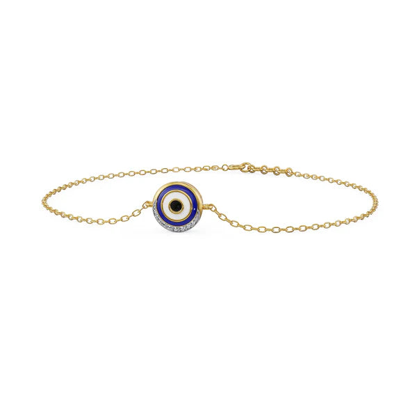 Enchanted Evil Eye Lab Diamond Bracelet