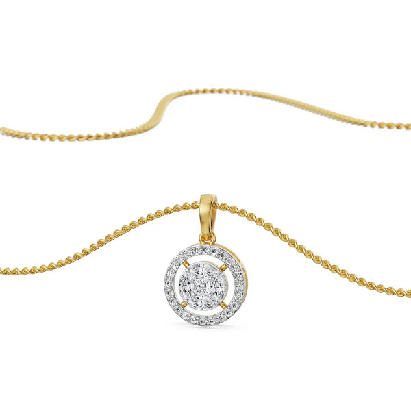 Glistening Lab Grown Diamond Pendant Set