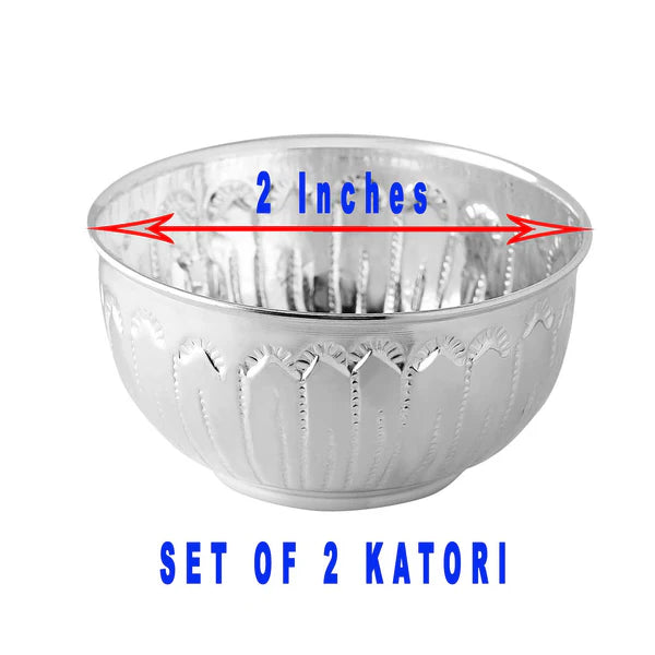 Silver Katori