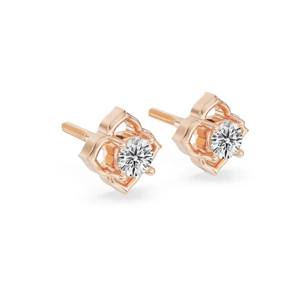 Little Blossom Lab Grown Diamond Studs