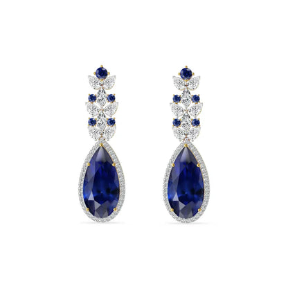 Indigo Ice Lab Grown Diamond Earrings