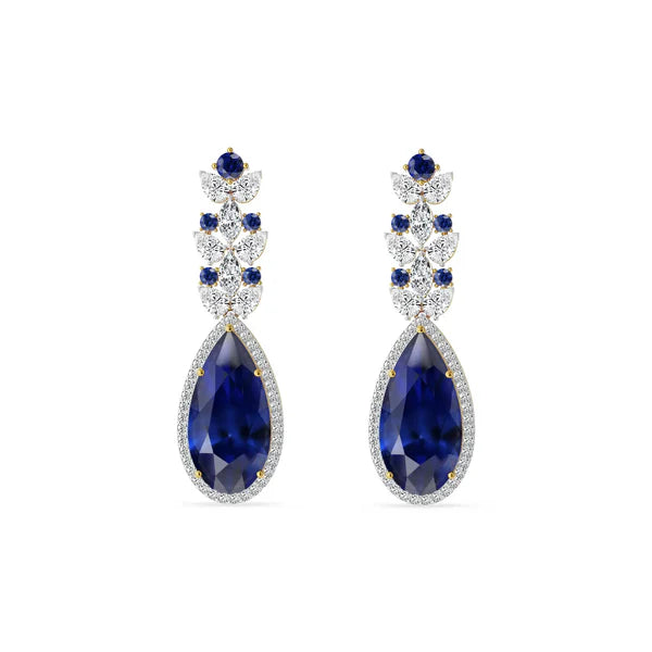 Indigo Ice Lab Grown Diamond Earrings