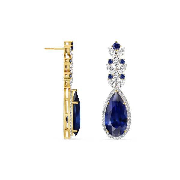 Indigo Ice Lab Grown Diamond Earrings