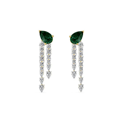 Empress Dewdrop Lab Grown Diamond Necklace Set
