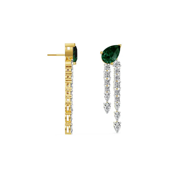 Empress Dewdrop Lab Grown Diamond Necklace Set