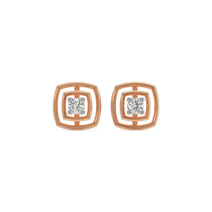Square Brilliance Lab Grown Diamond Studs