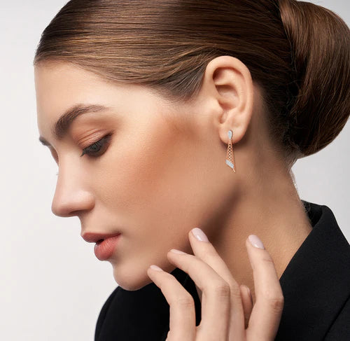 Lab-Grown Opulent Diamond Drop Earrings