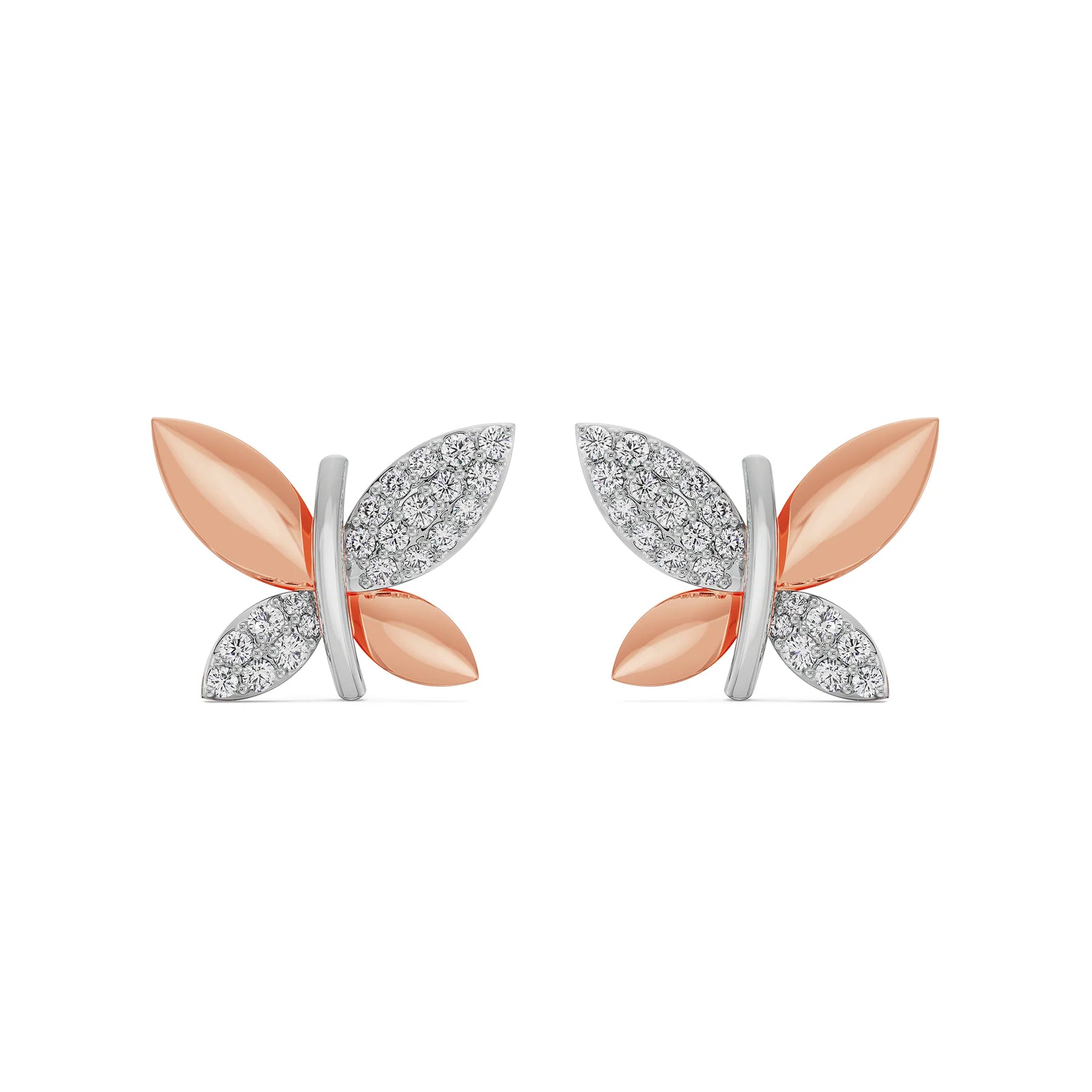 Winged  Wonder Diamond Earrings