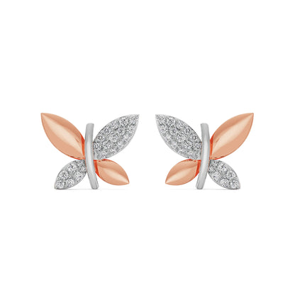 Winged  Wonder Diamond Earrings