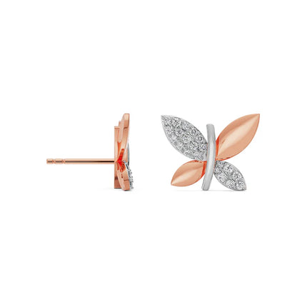 Winged  Wonder Diamond Earrings