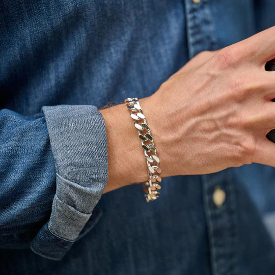 Silver men Bracelet