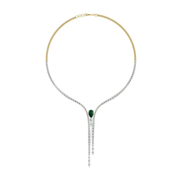 Empress Dewdrop Lab Grown Diamond Necklace Set