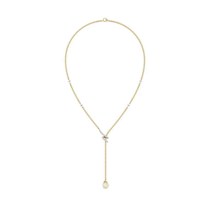 Pear Drop Adjustable Diamond Necklace