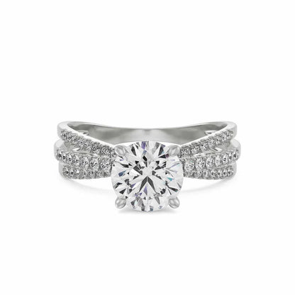 Lab-Grown Forever Sparkling Diamond Ring