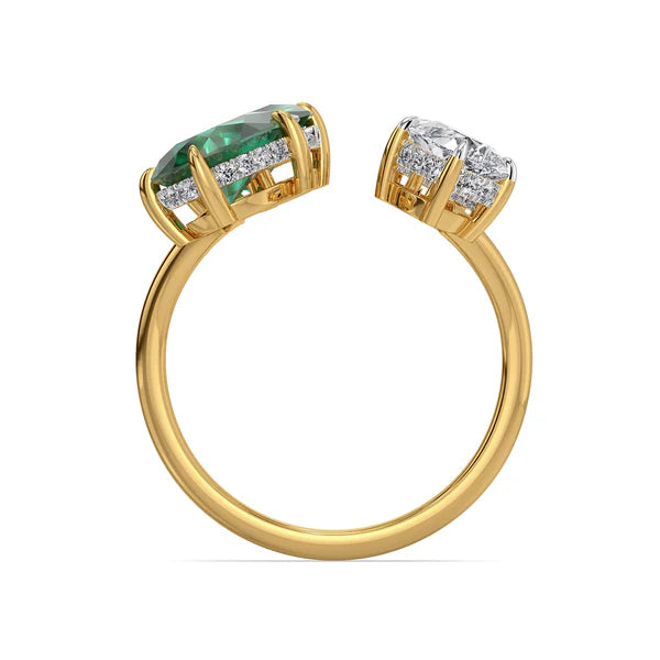 Seraphina Pear Lab Grown Diamond Ring