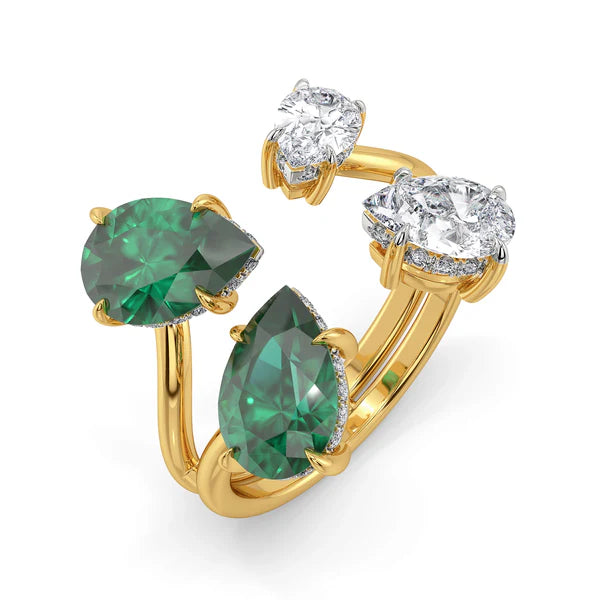 Seraphina Pear Lab Grown Diamond Ring