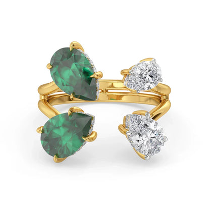 Seraphina Pear Lab Grown Diamond Ring