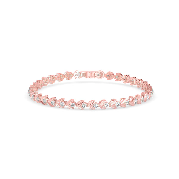 Rose Gold Tennis Bracelate