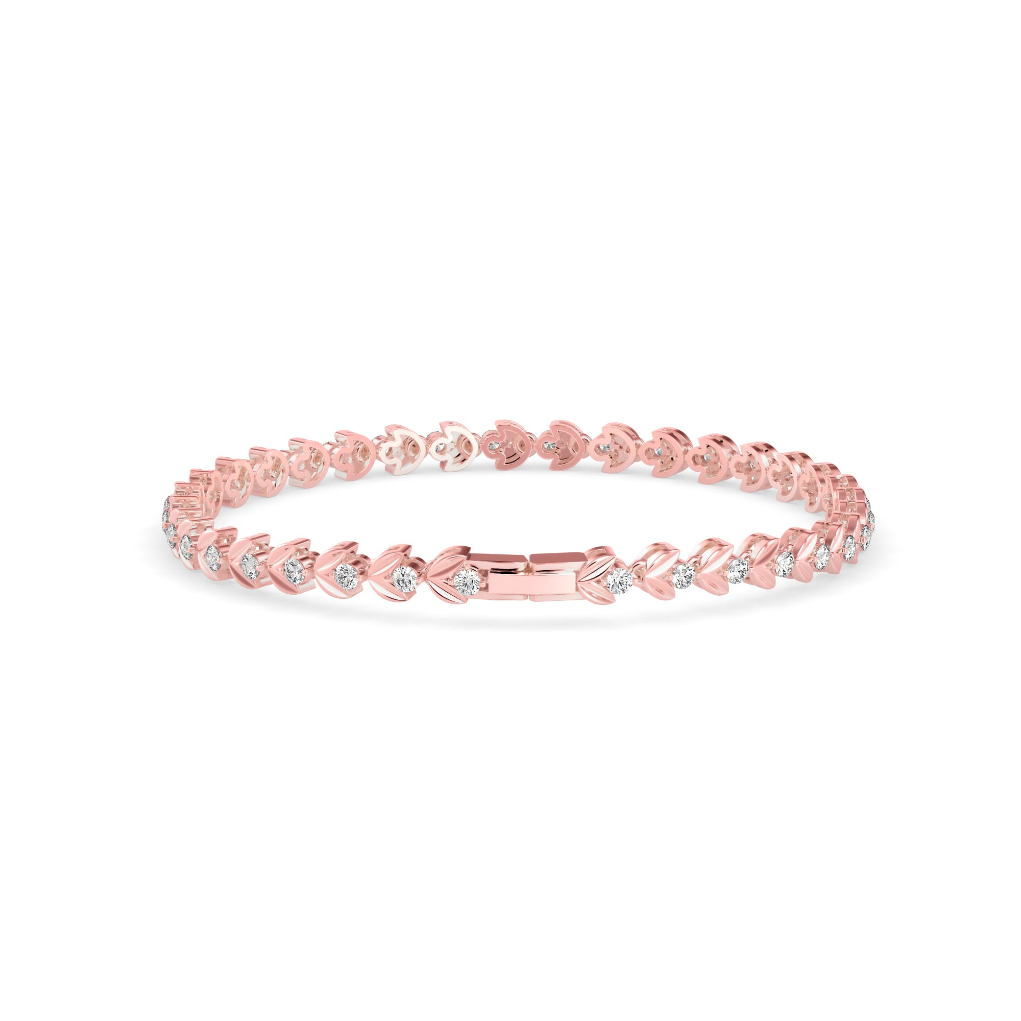 Rose Gold Tennis Bracelate