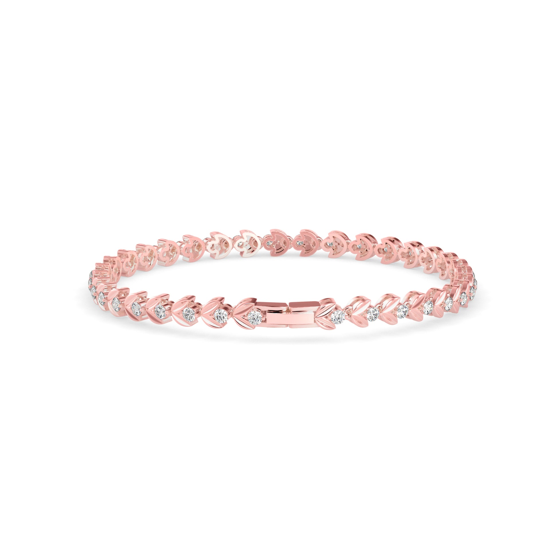 Rose Gold Tennis Bracelate