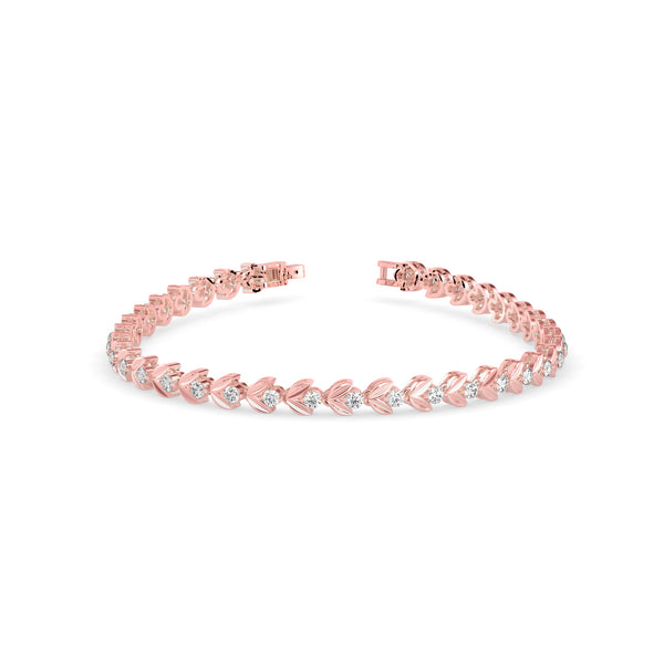 Rose Gold Tennis Bracelate