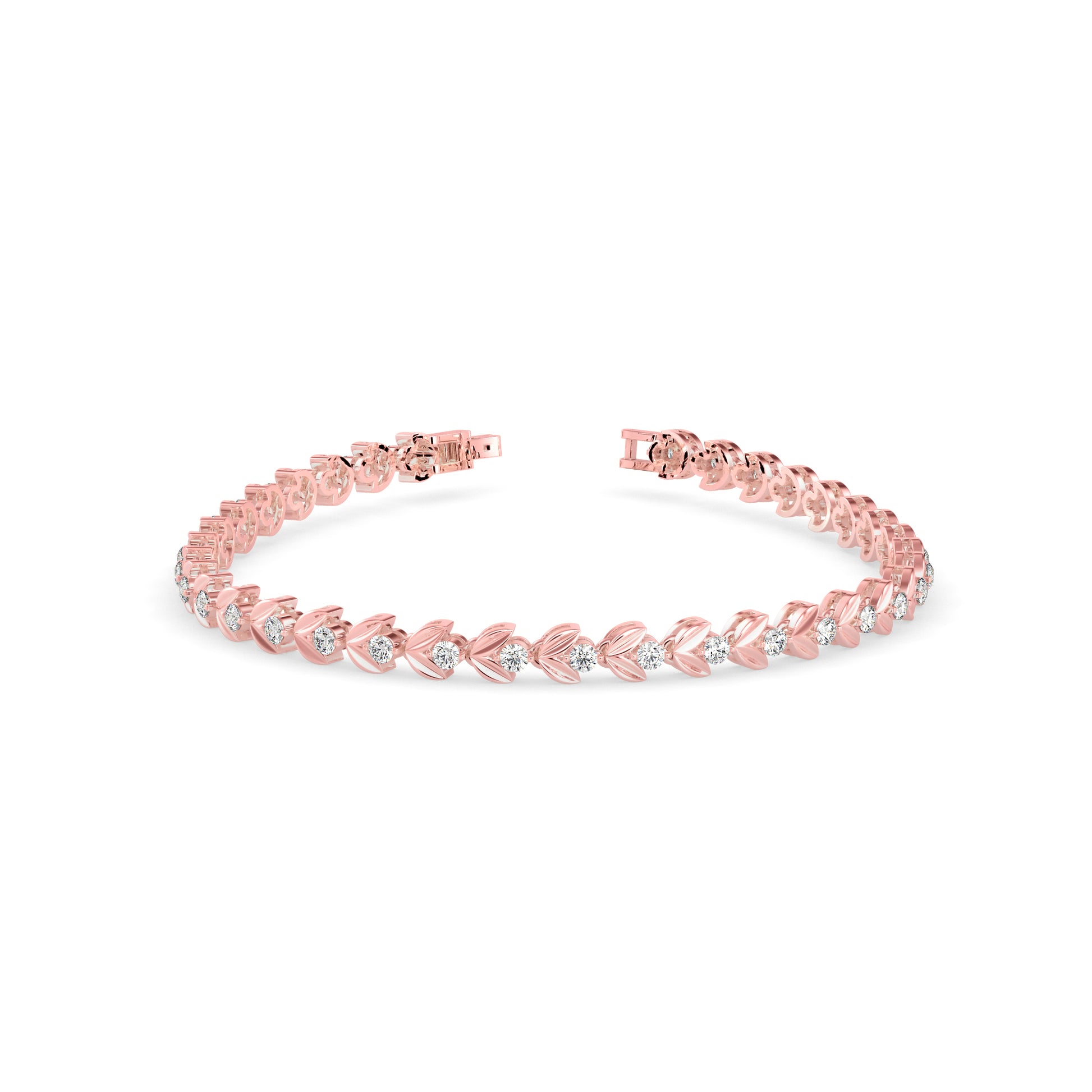 Rose Gold Tennis Bracelate