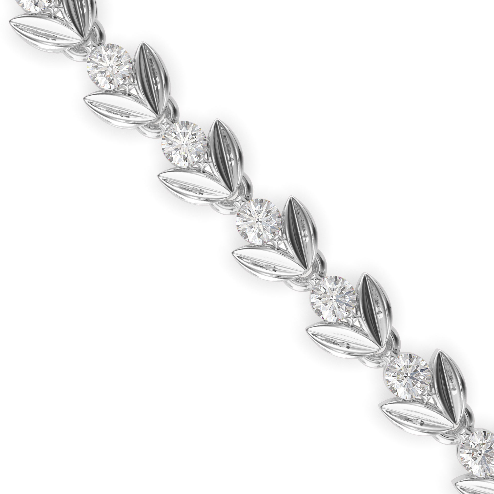Silver Tennis Bracelate