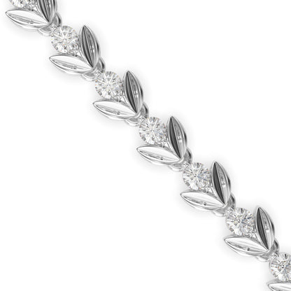Silver Tennis Bracelate