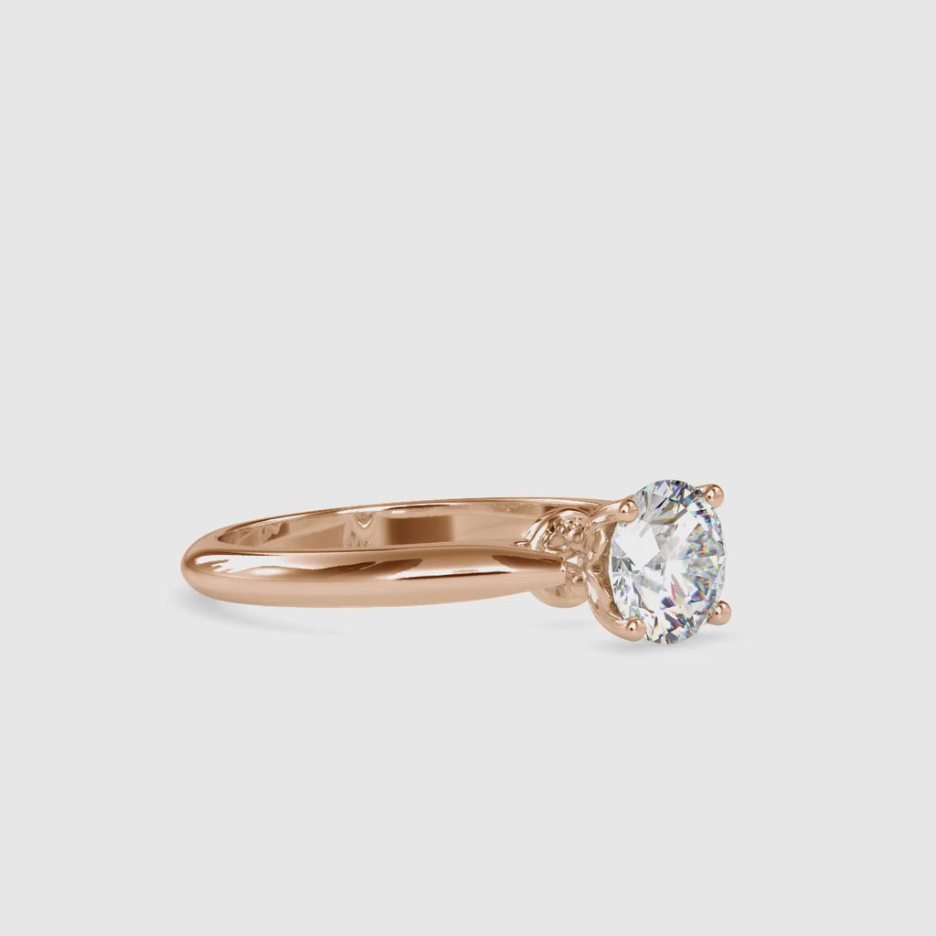 Rose Gold Engagement Ring