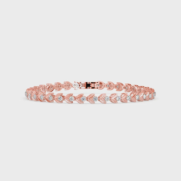 Rose Gold Tennis Bracelate