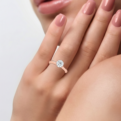 Rose Gold Engagement Ring