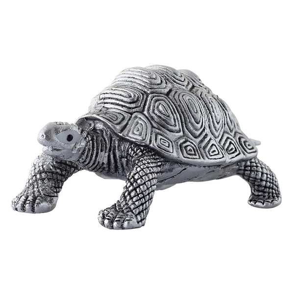 Silver Tortoise Turtle, for Good Luck Prosperity & Vaastu