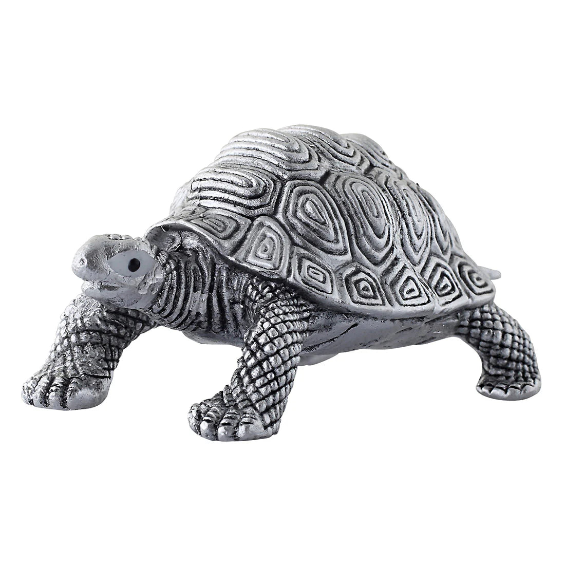 Silver Tortoise Turtle, for Good Luck Prosperity & Vaastu