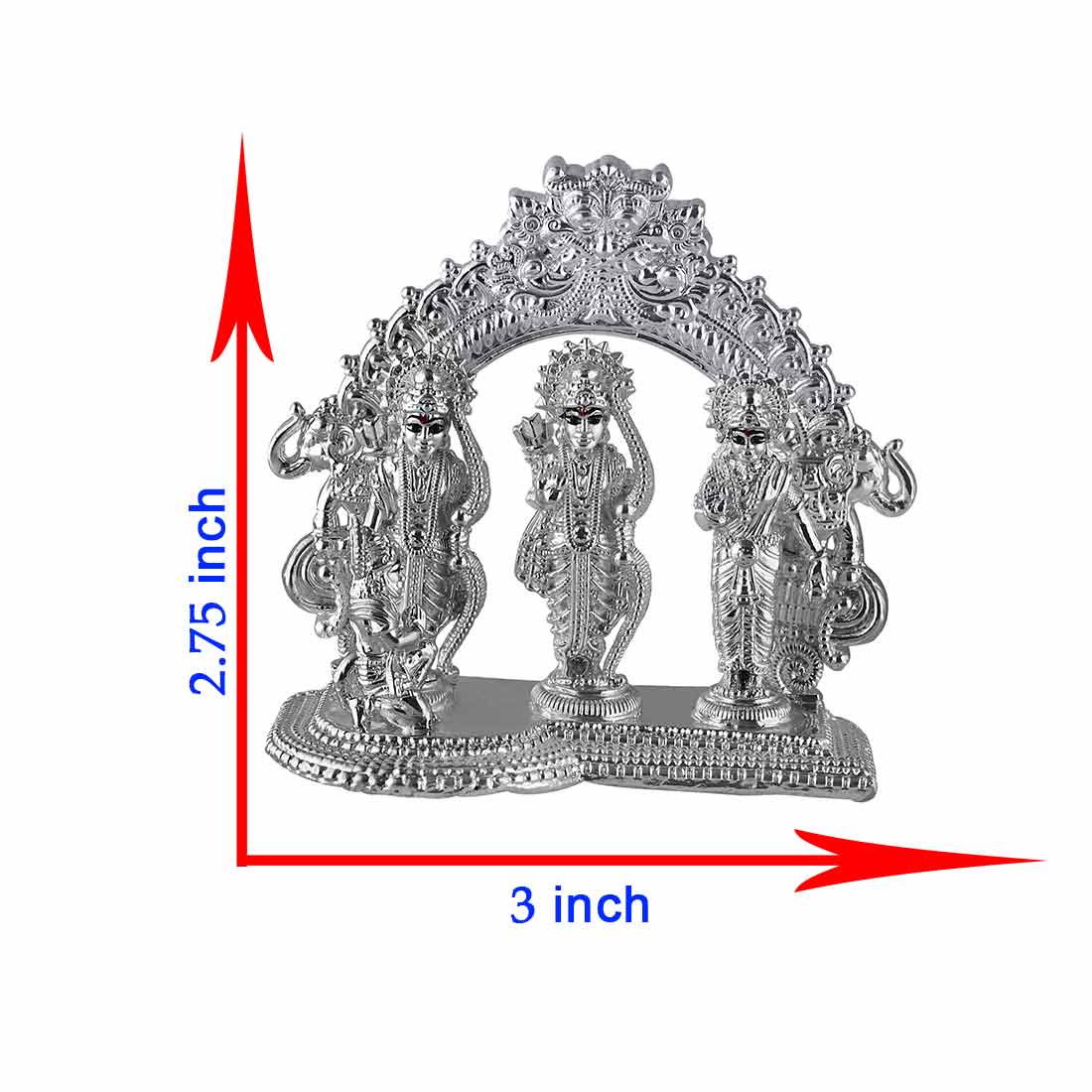 Small Silver Ram Darbar