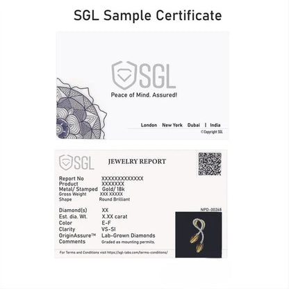 2 CT Oval Solitaire Lab Grown Diamond Studs