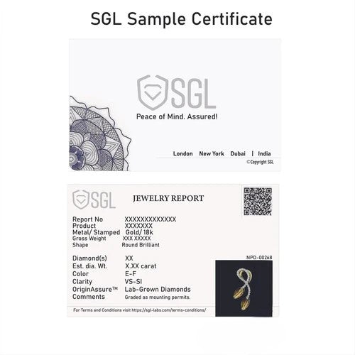 2 CT Oval Solitaire Lab Grown Diamond Studs